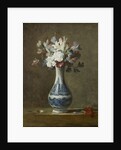 A Vase of Flowers by Jean-Baptiste Siméon Chardin
